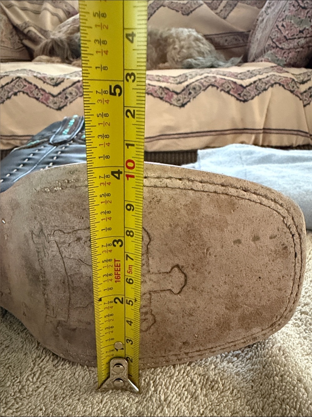 Tanner Mark Brown Leather Western Boots - Picture 15 of 16